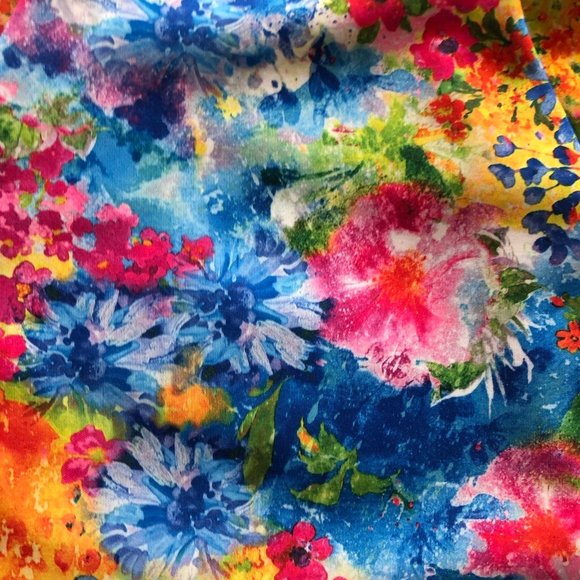 EMILY WEST GIRLS FLORAL FIT & FLARE DRESS - Picture 5 of 7